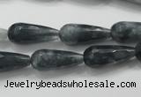 CCN1608 15.5 inches 8*20mm faceted teardrop candy jade beads