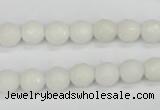 CCN1802 15 inches 8mm faceted round candy jade beads wholesale