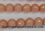 CCN1813 15 inches 10mm faceted round candy jade beads wholesale