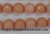 CCN1814 15 inches 12mm faceted round candy jade beads wholesale