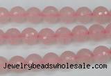 CCN1852 15 inches 8mm faceted round candy jade beads wholesale