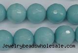 CCN1865 15 inches 14mm faceted round candy jade beads wholesale