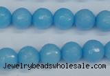 CCN1873 15 inches 10mm faceted round candy jade beads wholesale