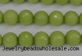 CCN1903 15 inches 10mm faceted round candy jade beads wholesale