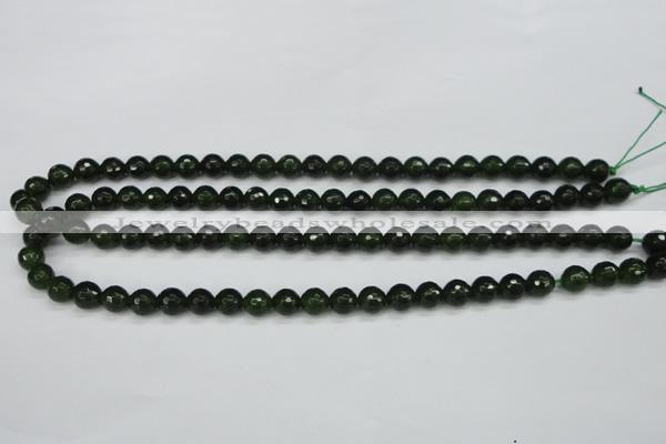 CCN1922 15 inches 8mm faceted round candy jade beads wholesale