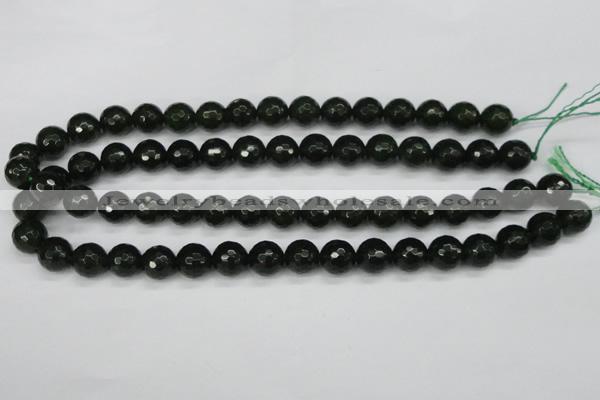 CCN1924 15 inches 12mm faceted round candy jade beads wholesale