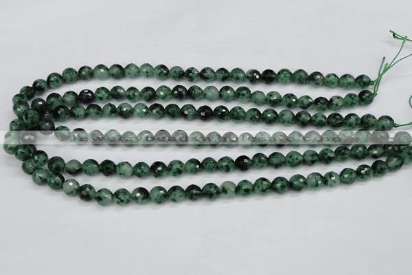 CCN1942 15 inches 8mm faceted round candy jade beads wholesale