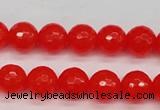 CCN1953 15 inches 10mm faceted round candy jade beads wholesale