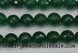 CCN1974 15 inches 12mm faceted round candy jade beads wholesale