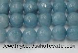 CCN2017 15 inches 8mm faceted round candy jade beads wholesale