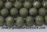 CCN2024 15 inches 8mm faceted round candy jade beads wholesale