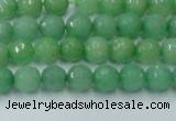 CCN2029 15 inches 4mm faceted round candy jade beads wholesale