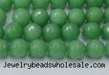 CCN2030 15 inches 6mm faceted round candy jade beads wholesale