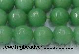 CCN2034 15 inches 14mm faceted round candy jade beads wholesale