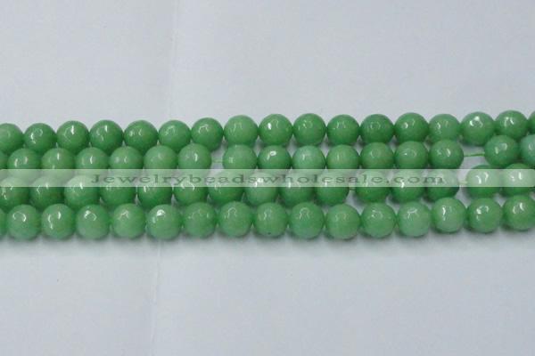 CCN2034 15 inches 14mm faceted round candy jade beads wholesale