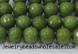 CCN2038 15 inches 8mm faceted round candy jade beads wholesale