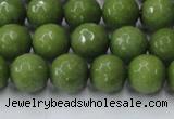 CCN2039 15 inches 10mm faceted round candy jade beads wholesale