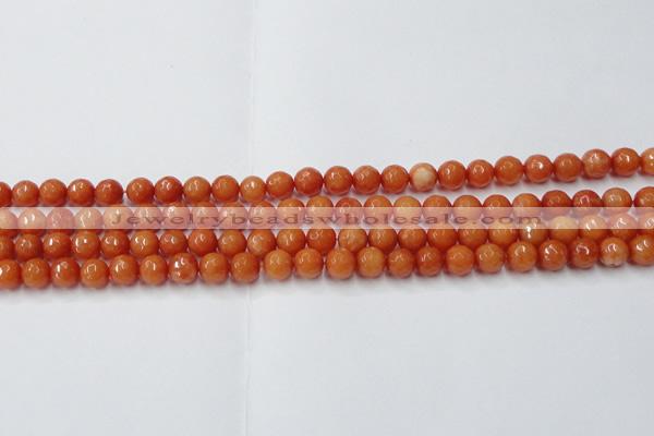 CCN2050 15 inches 4mm faceted round candy jade beads wholesale