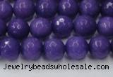 CCN2060 15 inches 10mm faceted round candy jade beads wholesale