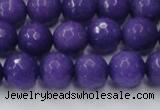 CCN2061 15 inches 12mm faceted round candy jade beads wholesale