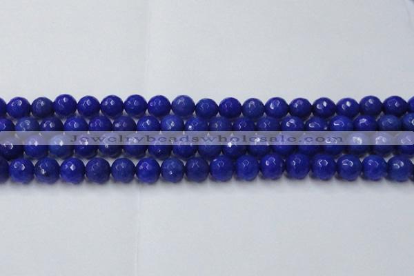 CCN2068 15 inches 12mm faceted round candy jade beads wholesale