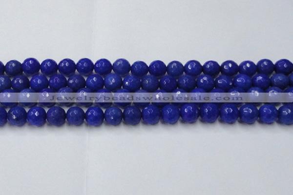 CCN2069 15 inches 14mm faceted round candy jade beads wholesale