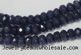 CCN2112 15.5 inches 4*6mm faceted rondelle candy jade beads