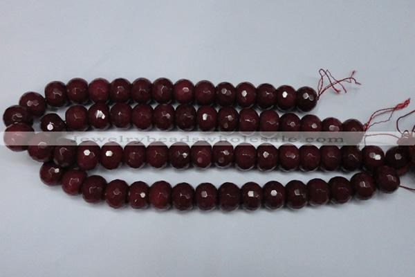 CCN2137 15.5 inches 12*16mm faceted rondelle candy jade beads