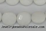 CCN2233 15.5 inches 16mm faceted coin candy jade beads wholesale