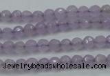 CCN2286 15.5 inches 4mm faceted round candy jade beads wholesale