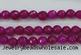 CCN2294 15.5 inches 6mm faceted round candy jade beads wholesale