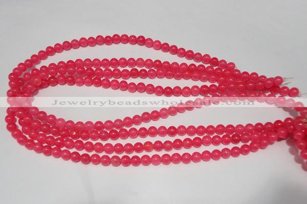 CCN23 15.5 inches 6mm round candy jade beads wholesale