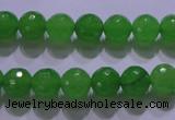 CCN2301 15.5 inches 10mm faceted round candy jade beads wholesale