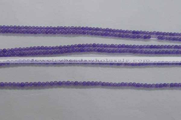 CCN2314 15.5 inches 2mm round candy jade beads wholesale