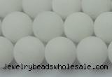 CCN2500 15.5 inches 14mm round matte candy jade beads wholesale