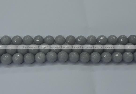 CCN2563 15 inches 14mm faceted round candy jade beads wholesale