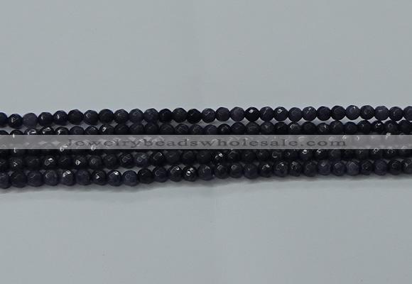 CCN2566 15 inches 6mm faceted round candy jade beads wholesale