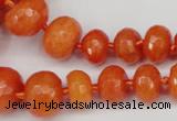 CCN2646 15.5 inches 5*8mm - 12*16mm faceted rondelle candy jade beads