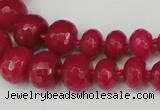 CCN2648 15.5 inches 5*8mm - 12*16mm faceted rondelle candy jade beads