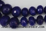 CCN2650 15.5 inches 5*8mm - 12*16mm faceted rondelle candy jade beads