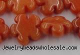 CCN2662 15.5 inches 16mm carved flower candy jade beads wholesale