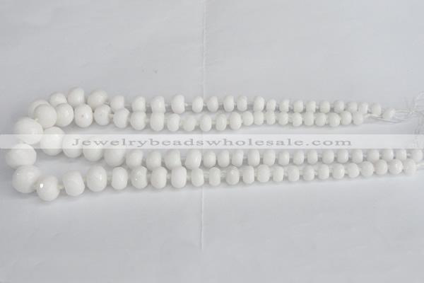 CCN2750 15.5 inches 5*8mm - 12*16mm faceted rondelle candy jade beads