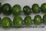 CCN2758 15.5 inches 5*8mm - 12*16mm faceted rondelle candy jade beads