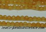 CCN2800 15.5 inches 2mm tiny faceted round candy jade beads