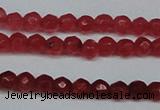 CCN2812 15.5 inches 3mm tiny faceted round candy jade beads