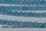 CCN2814 15.5 inches 3mm tiny faceted round candy jade beads