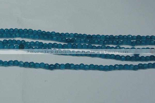 CCN2815 15.5 inches 3mm tiny faceted round candy jade beads