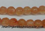 CCN2832 15.5 inches 5mm faceted round candy jade beads