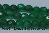 CCN2835 15.5 inches 5mm faceted round candy jade beads