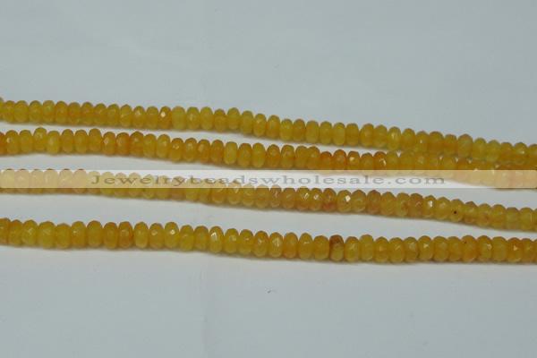 CCN2852 15.5 inches 2*4mm faceted rondelle candy jade beads